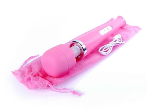 Masażer Magic Massager Wand USB różowy 10 funkcji - 11