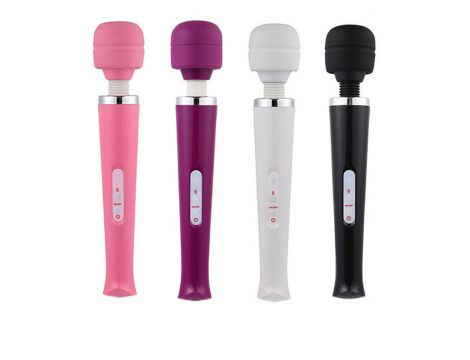 Masażer Magic Massager Wand USB różowy 10 funkcji - 12