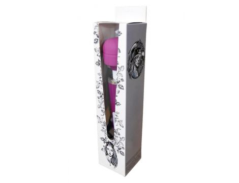 Stymulator łechtaczki Magic Wand fioletowy USB 10 programów - 12