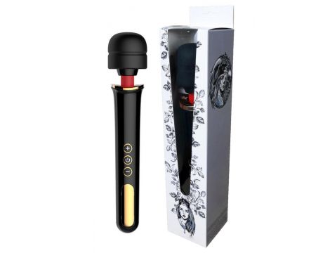Stymulator łechtaczki super mocny silikonowy czarny USB B Series Magic