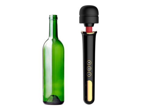 Stymulator łechtaczki super mocny silikonowy czarny USB B Series Magic - 2