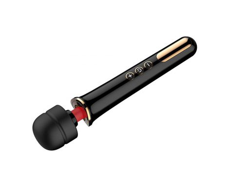 Stymulator łechtaczki super mocny silikonowy czarny USB B Series Magic - 6