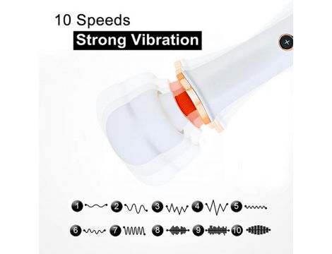 Stymulator łechtaczki super mocny silikonowy czarny USB B Series Magic - 7