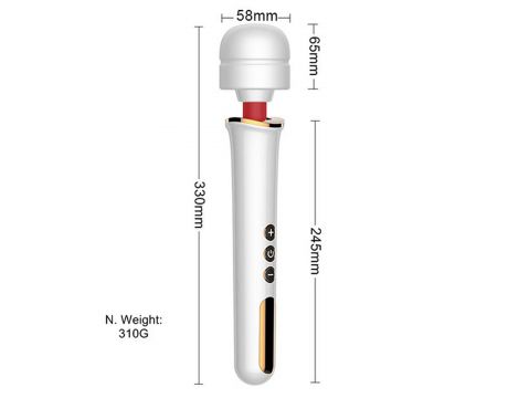 Stymulator łechtaczki super mocny silikonowy czarny USB B Series Magic - 9