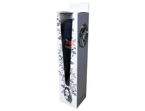 Stymulator łechtaczki super mocny silikonowy czarny USB B Series Magic - 8
