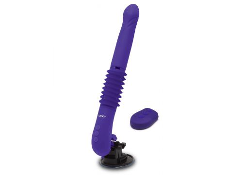 Wibrator ToyJoy Magnum Opus Supreme Thruster 2 fioletowy 31 cm