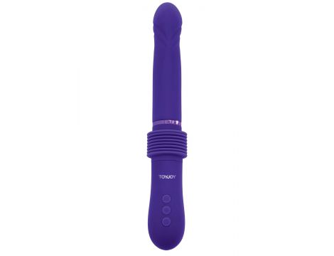 Wibrator ToyJoy Magnum Opus Supreme Thruster 2 fioletowy 31 cm - 4