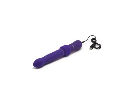 Wibrator ToyJoy Magnum Opus Supreme Thruster 2 fioletowy 31 cm - 5