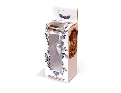 Plug-Jewellery Silver PLUG- Clear - 8