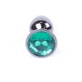 Plug-Jewellery Dark Silver PLUG- Green - 3