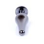 Plug-Jewellery Dark Silver BUTT PLUG- Purple - 6