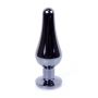 Plug-Jewellery Dark Silver BUTT PLUG- Purple - 7