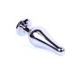Plug-Jewellery Silver BUTT PLUG- Clear - 4
