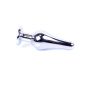 Plug-Jewellery Silver BUTT PLUG- Clear - 5