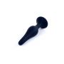 Korek analny silikonowy BOSS czarny mały 10 cm - 4