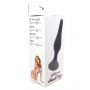 Korek analny silikonowy BOSS czarny mały 10 cm - 7