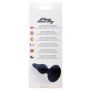 Korek analny silikonowy BOSS czarny mały 10 cm - 8