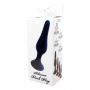 Korek analny silikonowy BOSS czarny średni 11 cm - 6