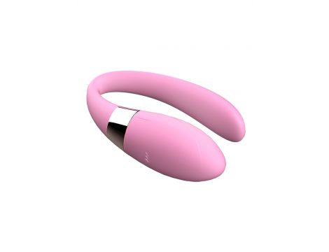Stymulator V Vibe różowy silikonowy USB z pilotem B Series Smart - 4