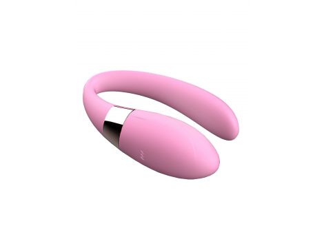 Stymulator V Vibe różowy silikonowy USB z pilotem B Series Smart - 7
