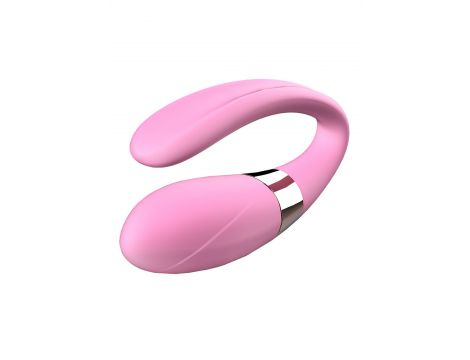 Stymulator V Vibe różowy silikonowy USB z pilotem B Series Smart - 8