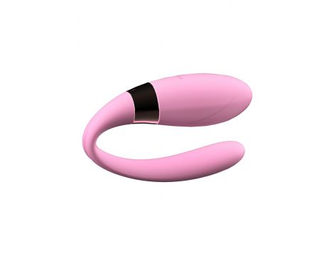 Stymulator V Vibe różowy silikonowy USB z pilotem B Series Smart - 9