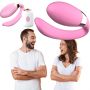 Stymulator V Vibe różowy silikonowy USB z pilotem B Series Smart - 3
