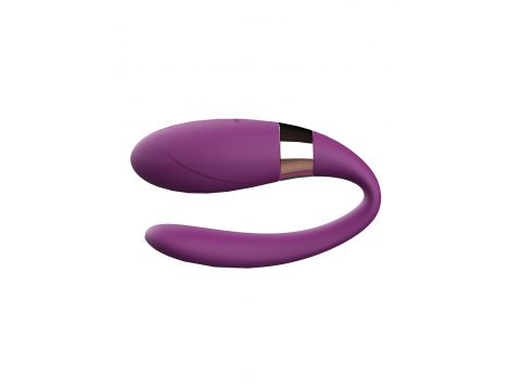 Stymulator VVibe fioletowy USB z pilotem B Series Smart - 4