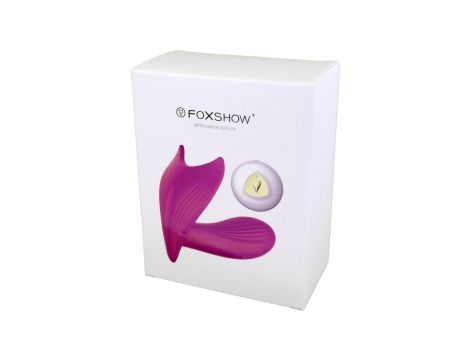 Stymulator majtkowy silikonowy USB 10 funkcji z ogrzewaniem B Series Fox - 2