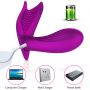 Stymulator majtkowy silikonowy USB 10 funkcji z ogrzewaniem B Series Fox - 11