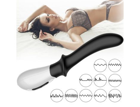 Wibrator silikonowy do prostaty i punktu G B Series Fox USB grzejący - 12