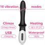 Wibrator silikonowy do prostaty i punktu G B Series Fox USB grzejący - 15