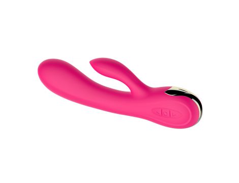 Silikonowy wibrator USB 7 funkcji z boosterem i ogrzewaniem - 2