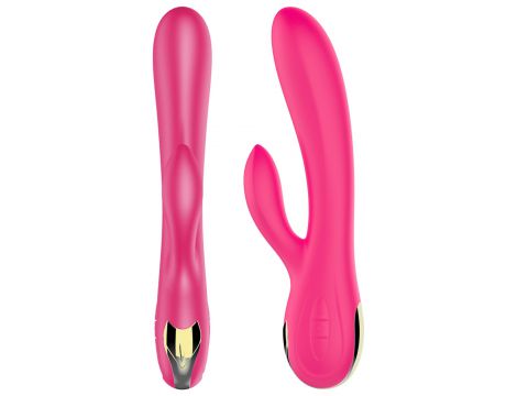 Silikonowy wibrator USB 7 funkcji z boosterem i ogrzewaniem - 5