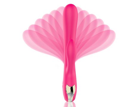 Silikonowy wibrator USB 7 funkcji z boosterem i ogrzewaniem - 12