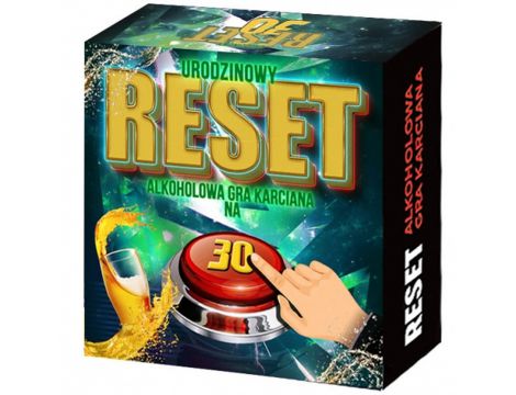 Erotyczna gra karciana alkoholowa Urodzinowy Reset Grammi
