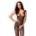Bodystocking Obsessive F234 prześwitujący z otwartym krokiem SML