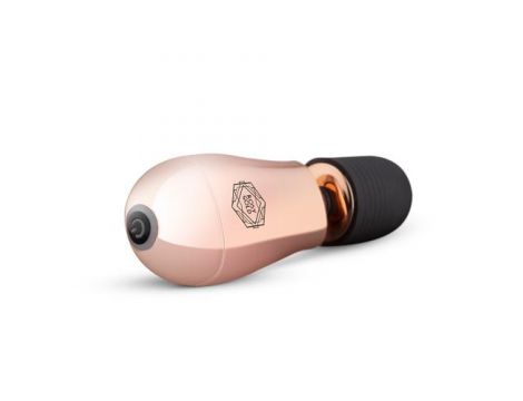 Wibrator mini Rosy Gold Nouveau różowy USB 12 cm - 2
