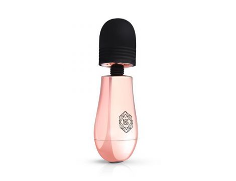 Wibrator mini Rosy Gold Nouveau różowy USB 12 cm - 4