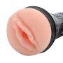 Naścienny masturbator wibrujący Power Escorts Quickies czarny 25 cm - 4