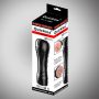 Naścienny masturbator wibrujący Power Escorts Quickies czarny 25 cm - 8