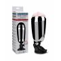 Masturbator wibrujący Randy Sandy montowany na ścianie czarny 22 cm - 3