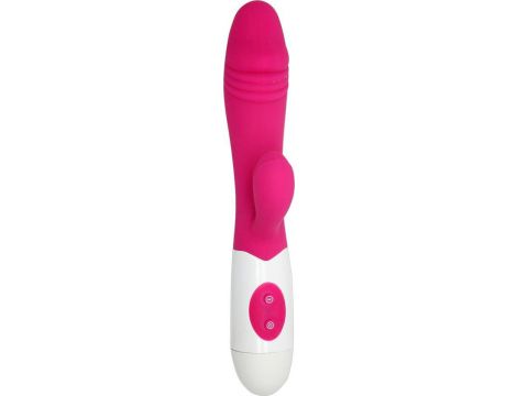 Wibrator punktu G Billy G silikonowy różowy 20 cm 10 prędkości - 2