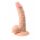 Wygięte realistyczne dildo z przyssawką penis 18cm