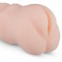 Masturbator TPR z wybrzuszeniami Nicole Adams EasyToys beżowy - 4
