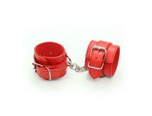 Kajdanki zwężające BDSM Toyz4lovers czerwone