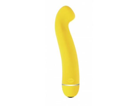 Wibrator silikonowy Fantasy Phanty żółty 18 cm - 2