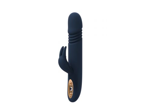 Wibrator króliczek Zephyros z ruchami pchającymi USB 23 cm