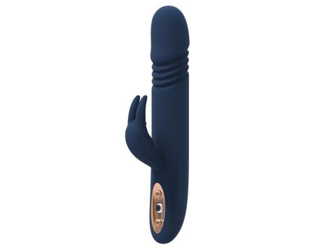 Wibrator króliczek Zephyros z ruchami pchającymi USB 23 cm - 4