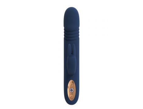 Wibrator króliczek Zephyros z ruchami pchającymi USB 23 cm - 5